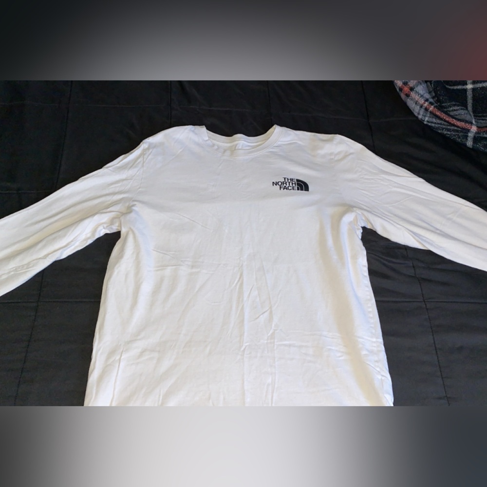 Beige Northface long sleeve